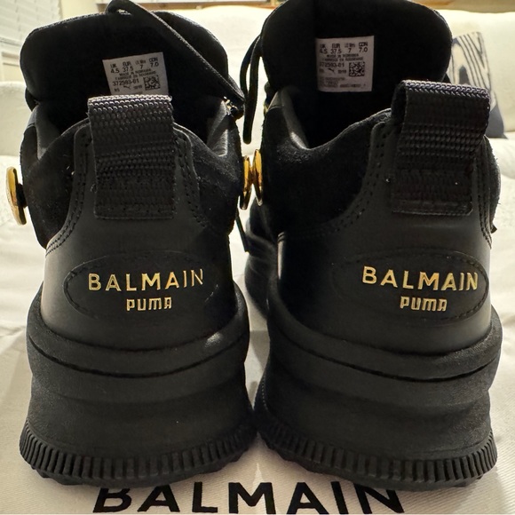 New with box Puma x Balmain Deva size 7 - Picture 2 of 8